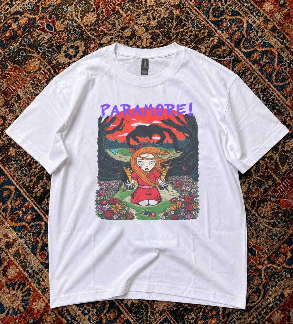 Paramore Band White Shirt